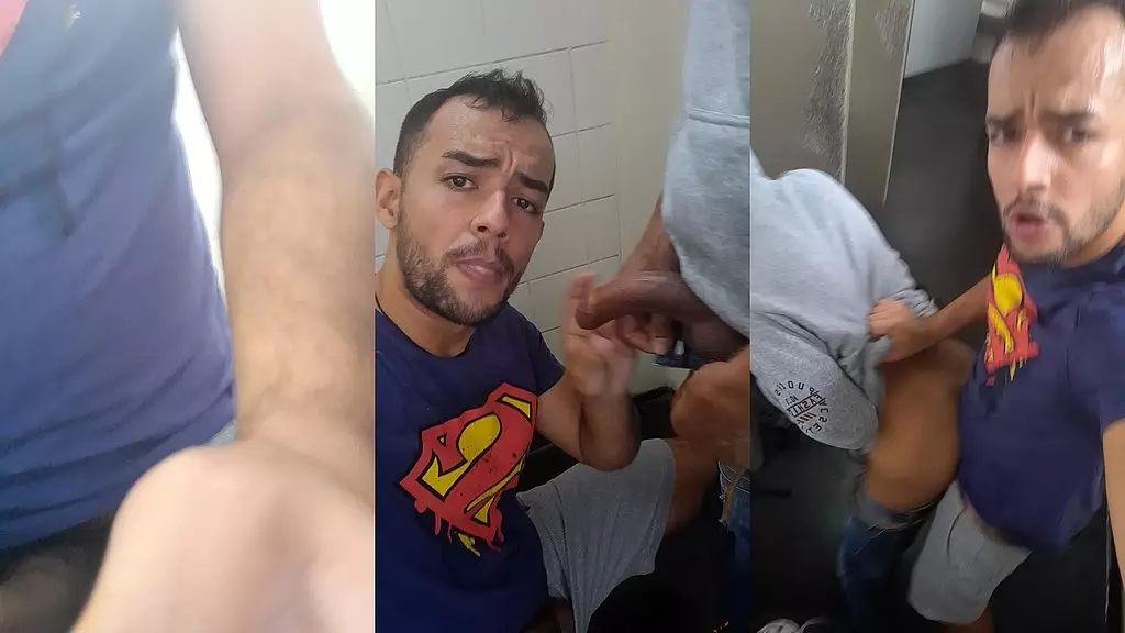 gays no banheiro publico depois das festas de carnaval, trepando gostoso