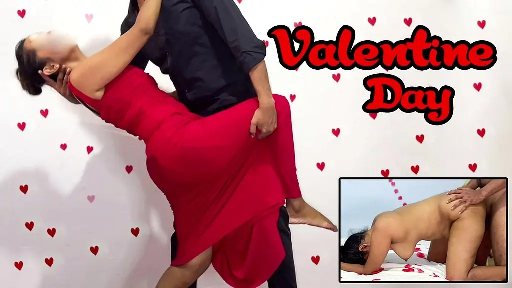 beautiful asian couple hard fuck and cum inside after dancing class on valentines day - sri lanka