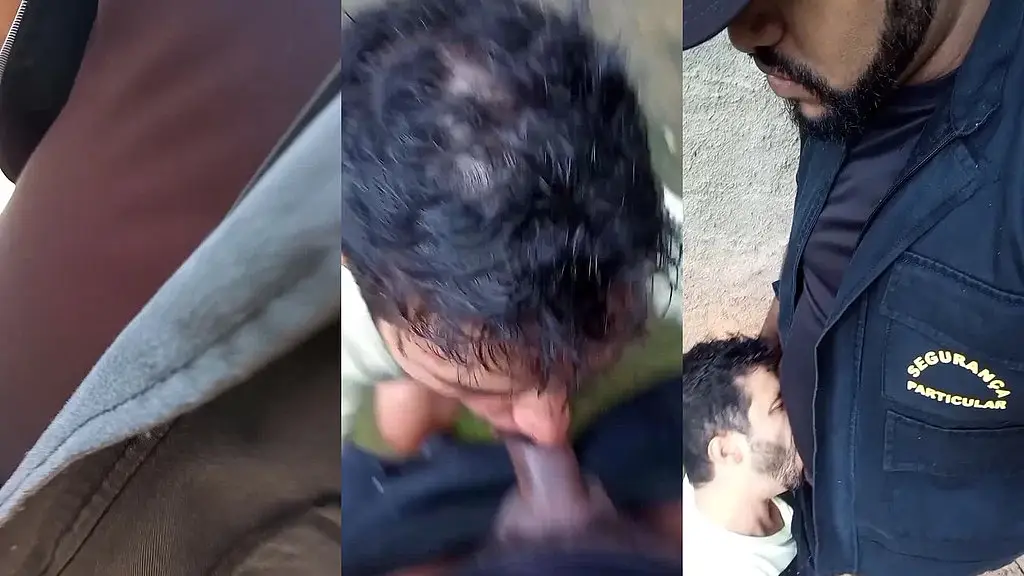 seguranca ganhando uma manada no servico