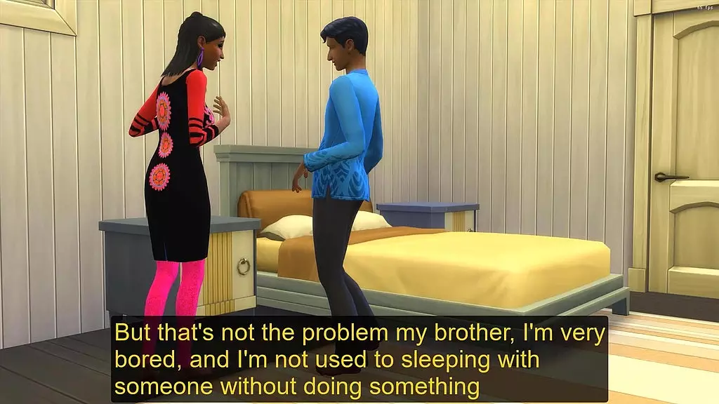 индийский сводный брат делит постель со своим - табу