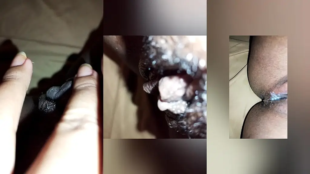 buceta arrombada de tanta pica, cheia de porra - pussy burst open from so much cock, full of cum