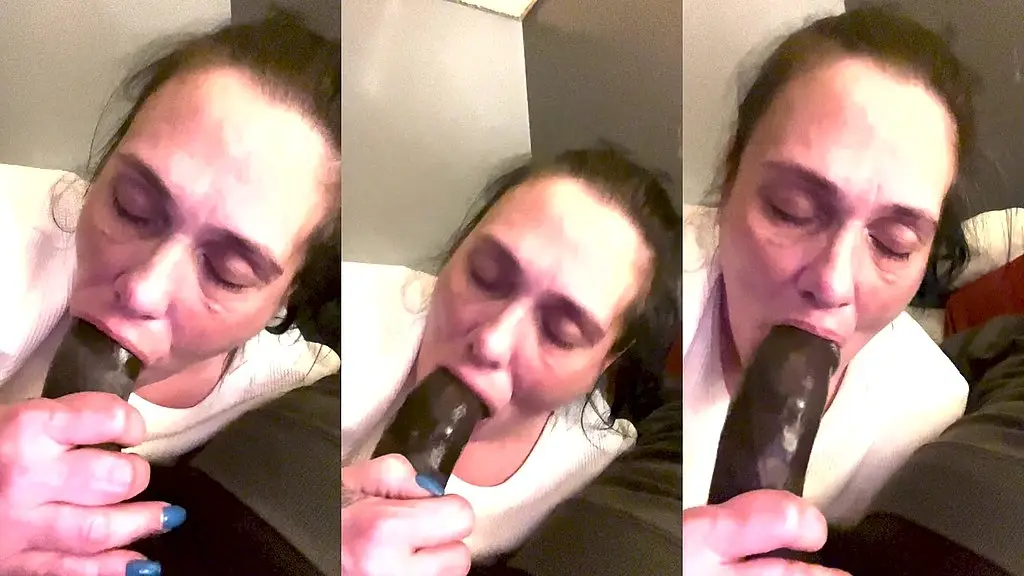 licking and slurping on this cock