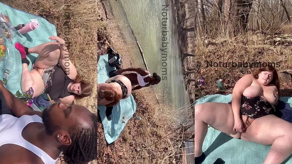 роскошные толстушки - трахаются на реке