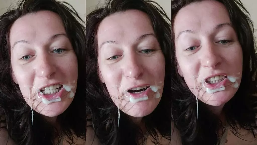 а теперь сперма в рот