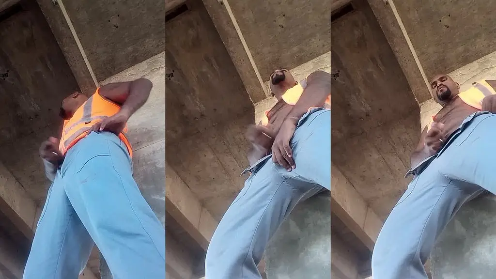 trabalhador filma se masturbando na obra