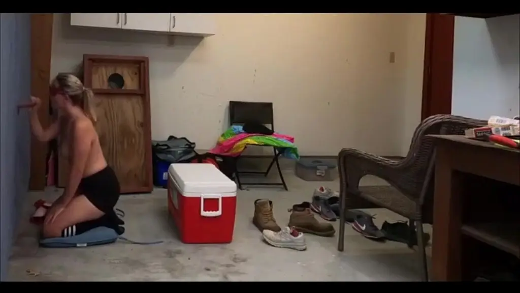 wife s first at home gloryhole with a local fan