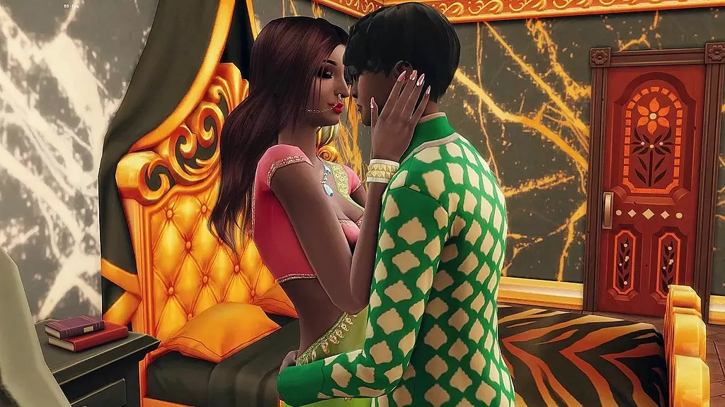 молодая индийская пара занимается сексом в первый раз после свадьбы - полное видео