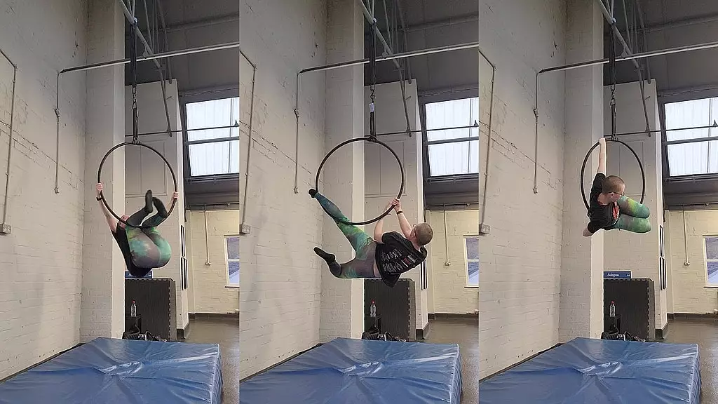 изучение множества новых воздушных трюков