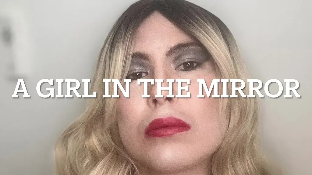 a girl in the mirror