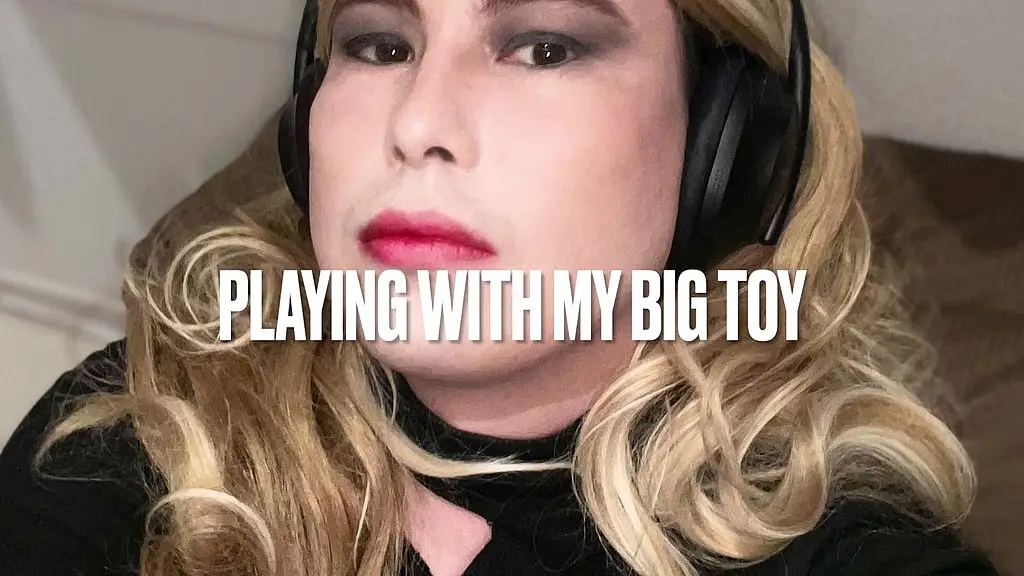 playing with my big toy