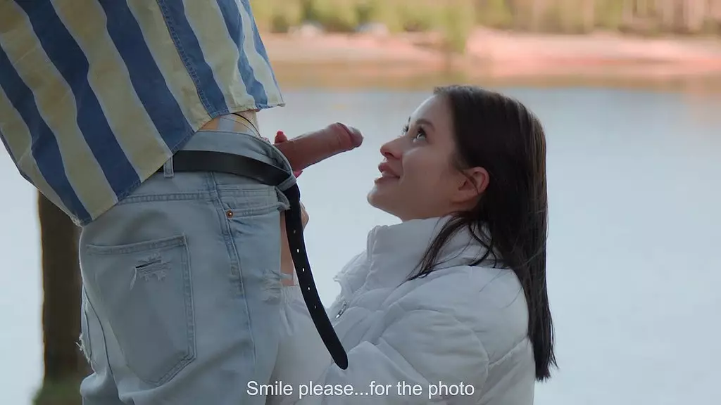 рискованный минет на пляже