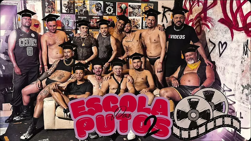 um sala, machos dispostos a prerender a arte da putaria numa suruba generalizadaonde o tesao e quem manda - 02