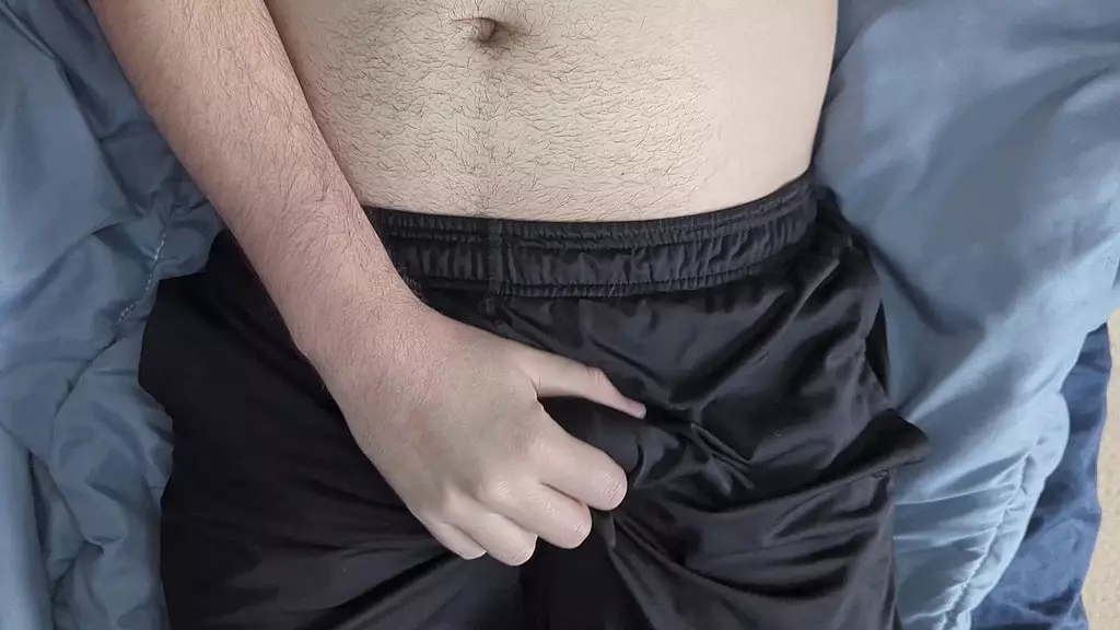 я спал, когда слишком возбудился