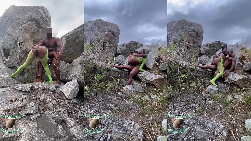 ⭐️я соблазнила охранника и трахнула его в скалах