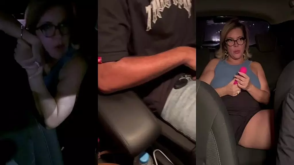 peguei um uber estava insaciavel de tesao me toquei pra ele ve e gozei com ele olhando