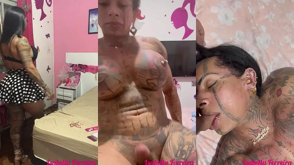 Изабелли Феррейра и ее массажистка