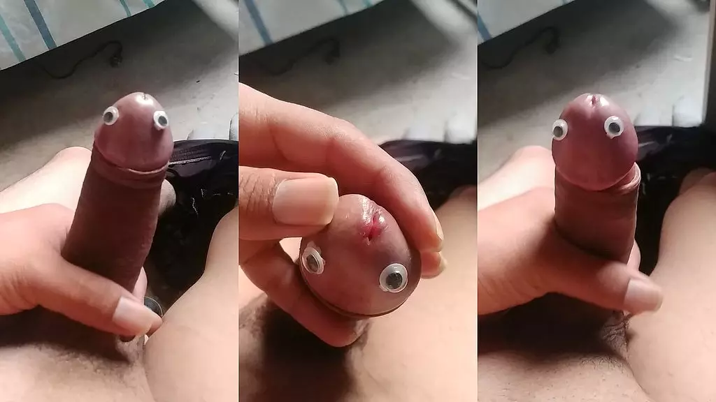 я положила глазки на свой член и мастурбирую, пока не кончу.??хочешь увидеть??