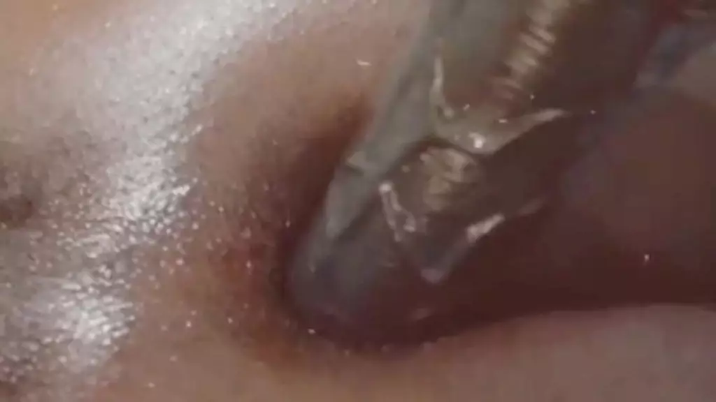 идеальный дилдо в помещении. черный - это реально