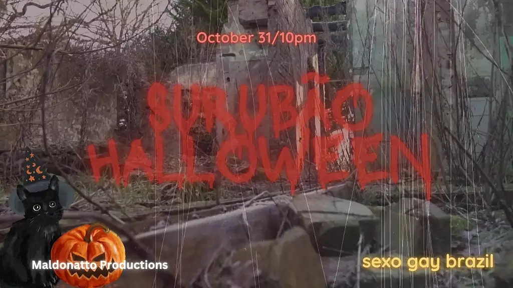 surubao de halloween bem doce, suor, leite e travessuras