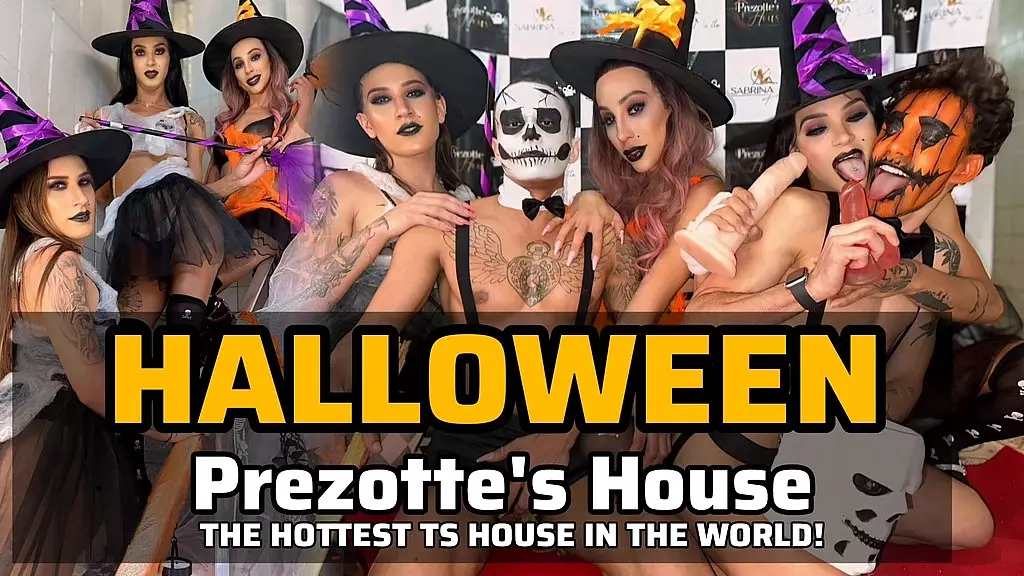 a casa trans mais quente do mundo a prezotte's house tras uma deliciosa cena de hallowen para voce em 2024