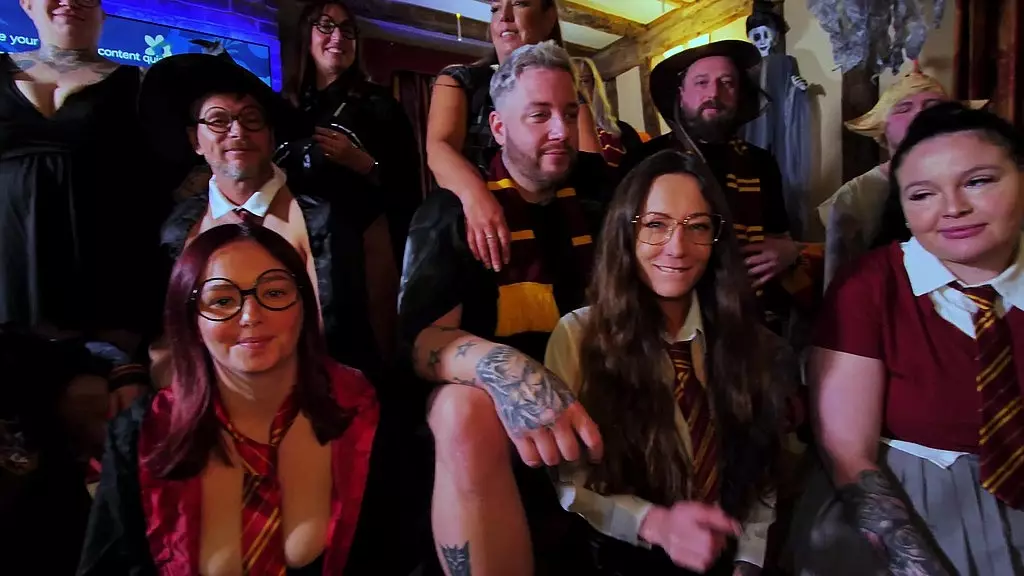 Хогвартсская оргия! Дамблдонг обучает темным искусствам