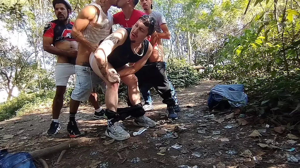 трилья секса, различные мачо находят парк № 1