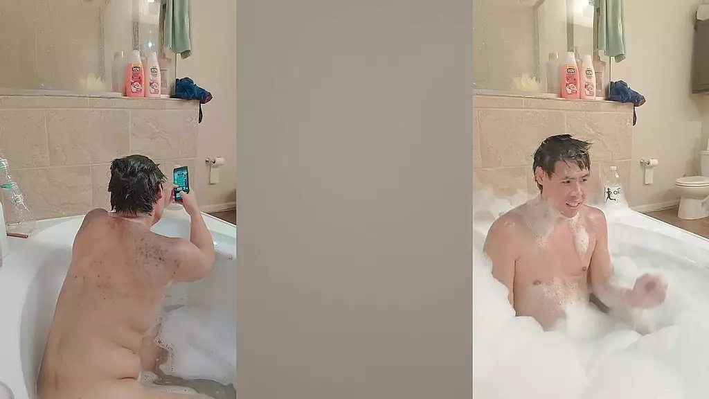 11624 Момент соло-пузыря в ванне