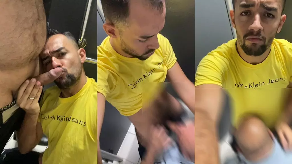 peguei o cobrador de onibus eo carsista no box do Banheiro do Terminal de Onibus