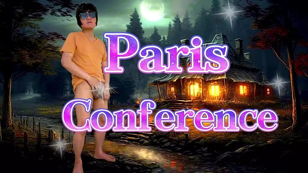 cruising with a hot beauty guy with big cock after work conference for a foreign conference