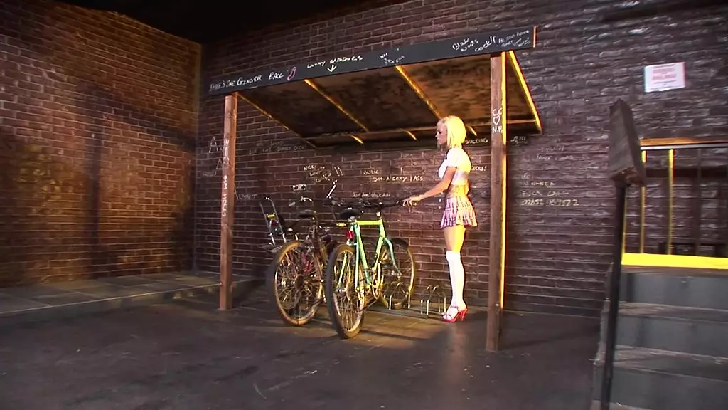 Мишель Торн и Виктория Браун играют в ролевые игры с двухсторонним дилдо