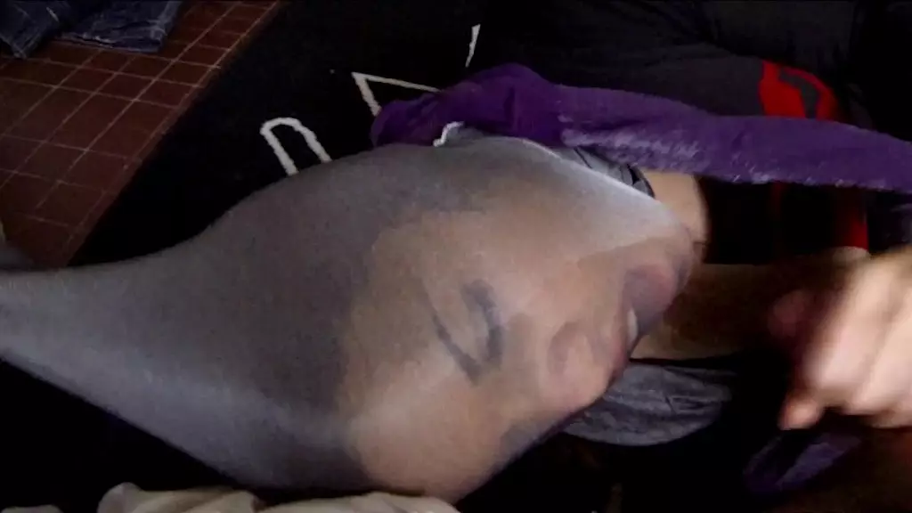 nylonxtreme - обновление № 39 - минет в многослойном нейлоновом чехле