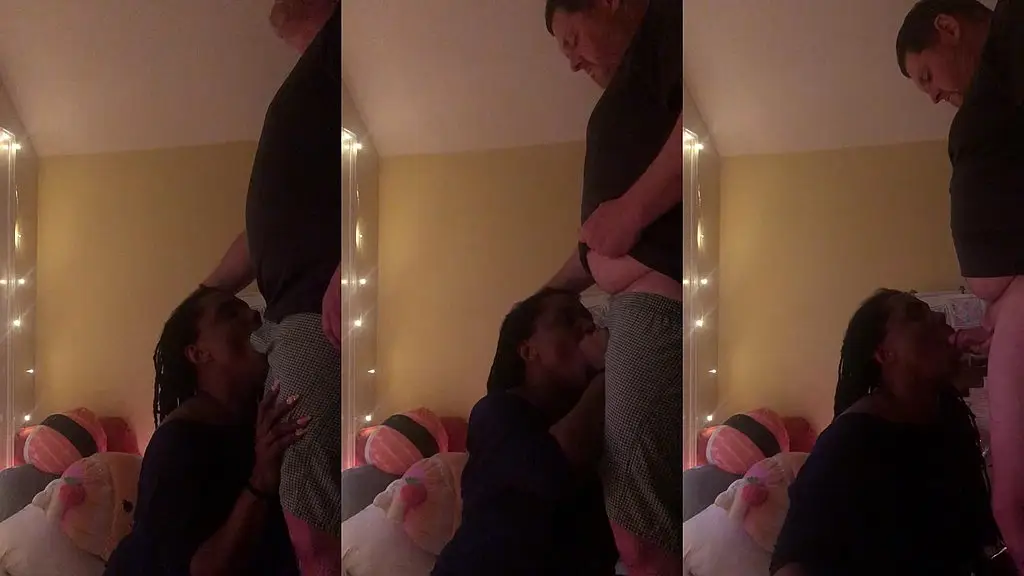 homemade amateur ebony blowjob