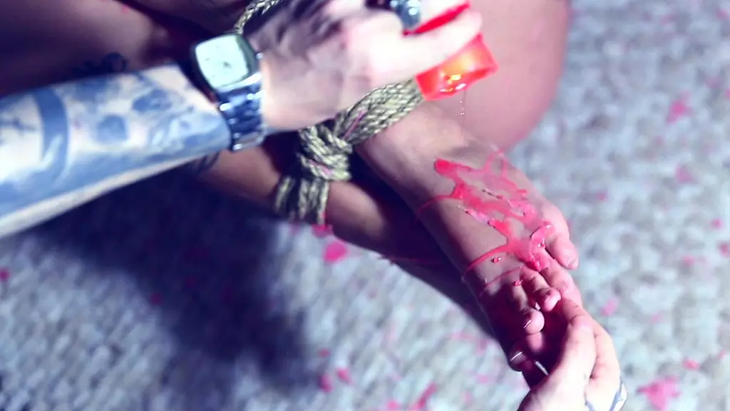 единорог в плену для поклонения ногам и игр с воском