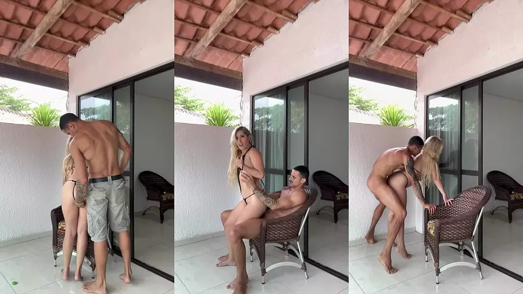 fudendo na mansao com uma loira safada. - полностью