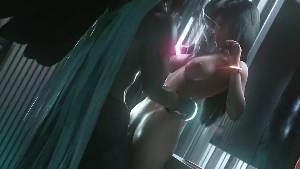 Тифа Локхарт трахает большой черный член Final Fantasy xxx хентай без цензуры