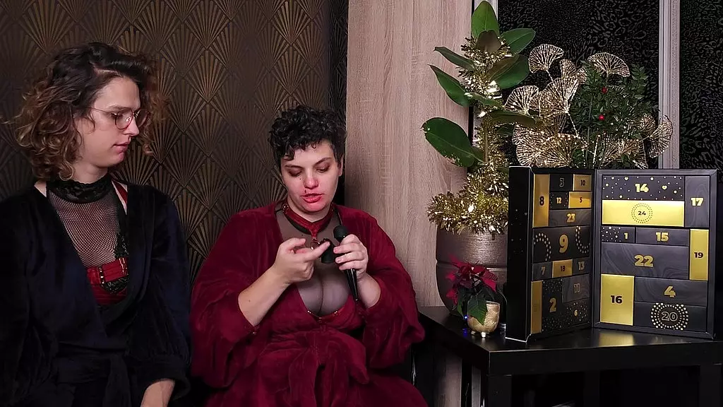 календарь рождественских игрушек 14 день: 24 дня удовольствия с мелодией и @nohya_lingerie!