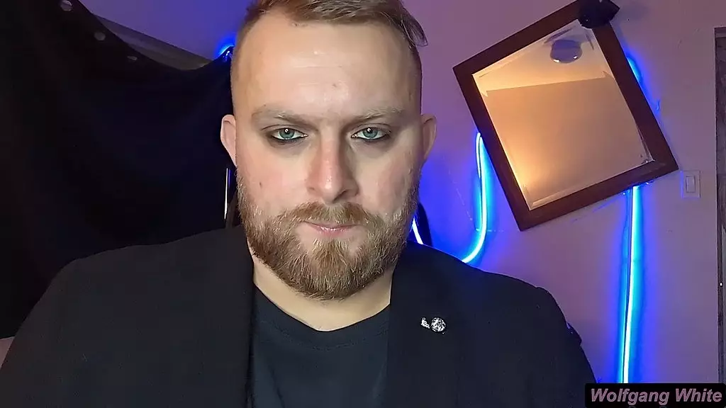 вид сверху Вольфганга Уайта: ты говоришь своему терапевту, что жаждешь спермы - горячая ролевая игра с грязными разговорами, мастурбацией, стонами, кончанием