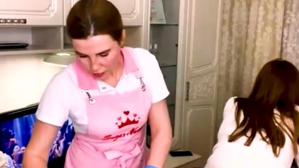 waxing long, slender legs for my sexy client