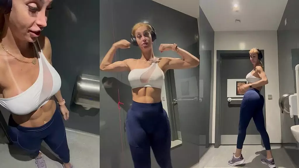 o que sera que faco no banheiro da academia hein?