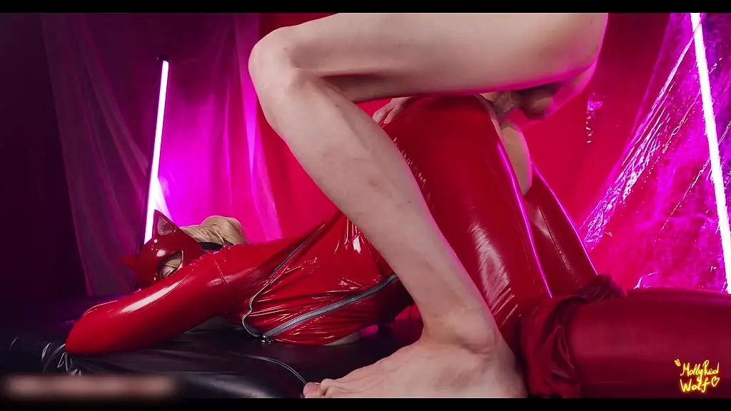 persona 5. hard fuck in latex -