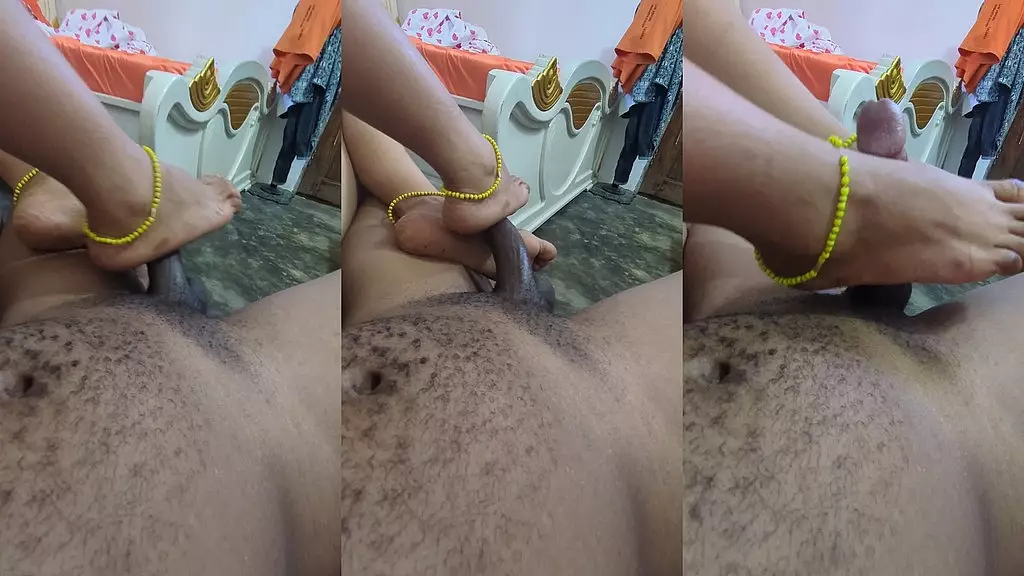 идеальный футджоб от красотки