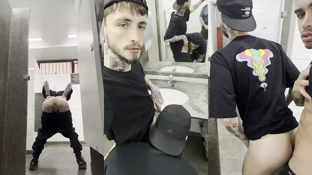 novinhos fudendo no Banheiro do Restaurante