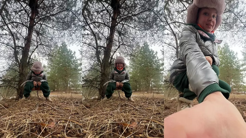 Богиня Рената Фокс хотела пописать в лесу возле оживленной дороги