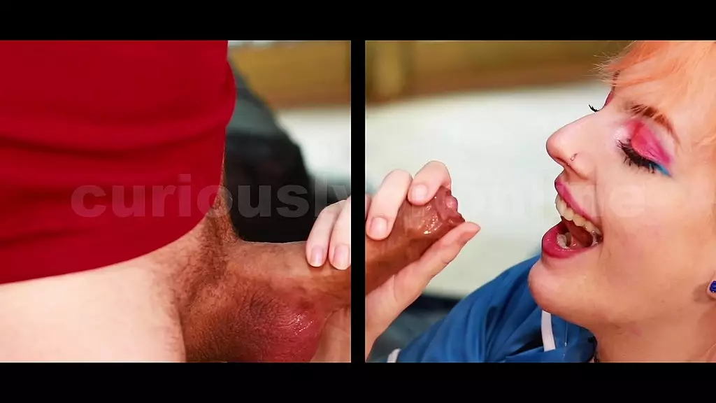 бисексуальная компиляция поедания спермы