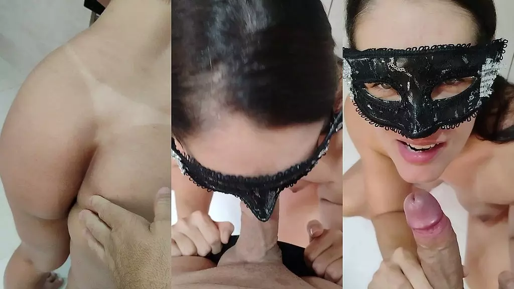 safado me sarrou na cozinha e eu cai de boca no pau dele