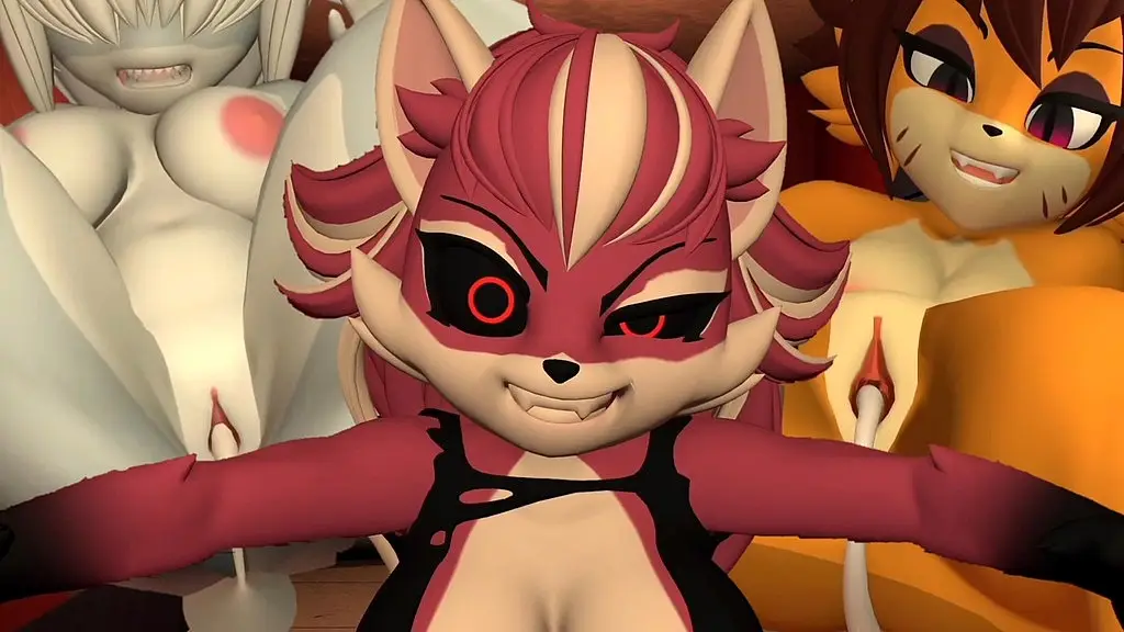 ari turns evil and lets everyone get a turn fucking me!!! - in heat: security room