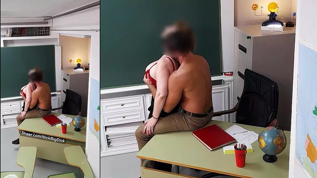 estos profesores de dar class a sus alumnos se ponen follar en la universidad
