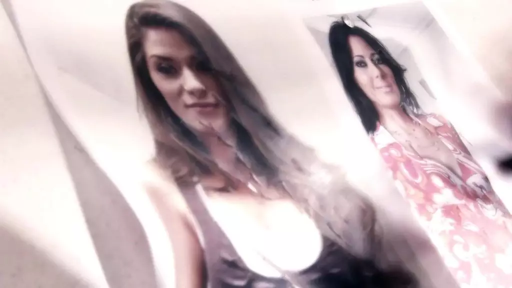 блондинки с большими сиськами Синди Бер и Пейдж Эшли в нижнем белье жжм втроем