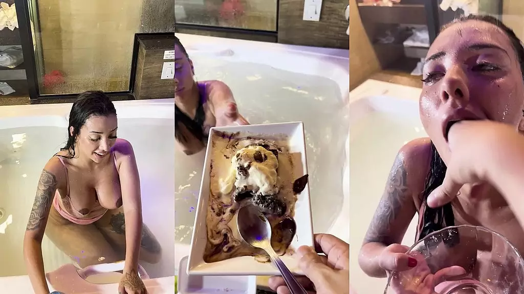 любительский секс становится экстремальным, часть 1 с Виторией Беатрис. за кулисами все становится грязным с рукоприкладством, сексом на миске, поеданием секса и питьем мочи