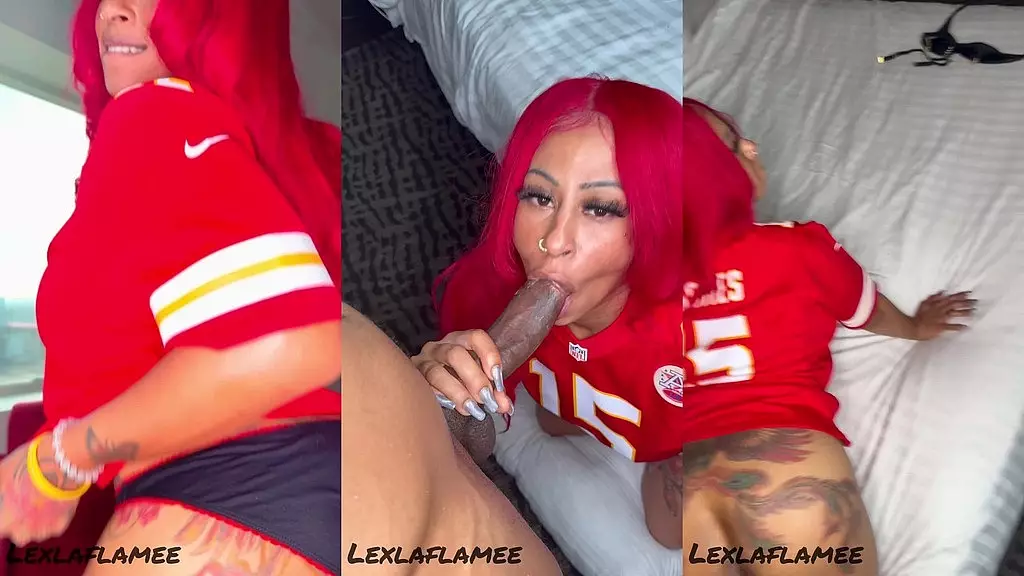 Канзас-Сити проиграл!! так что мне пришлось дать ему немного киски